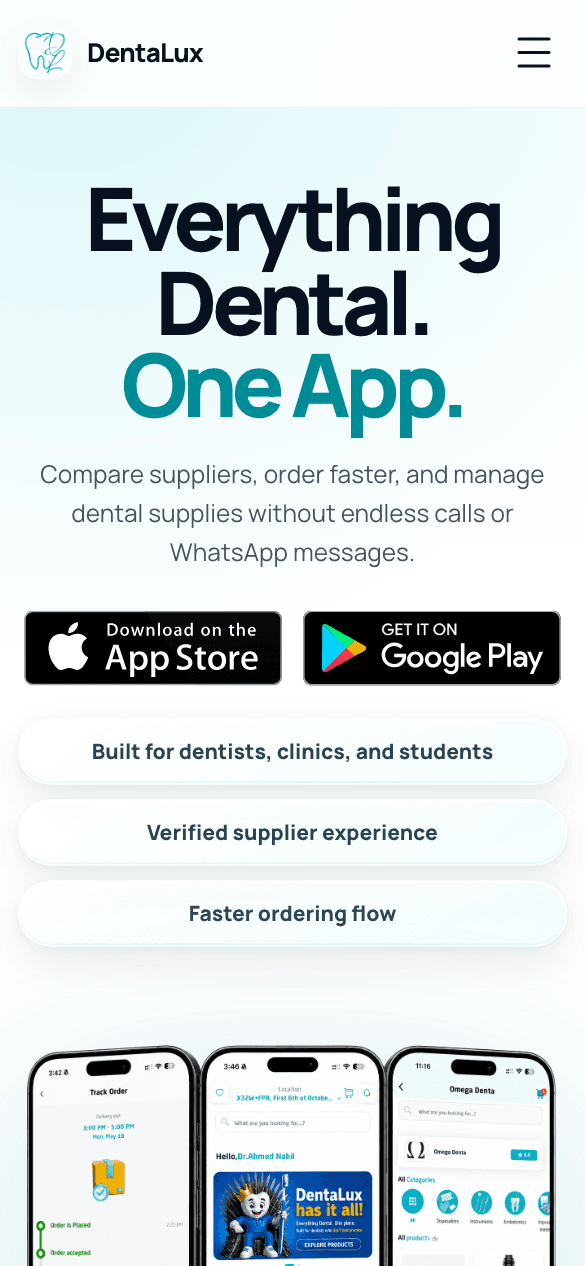 DentaLux phone preview