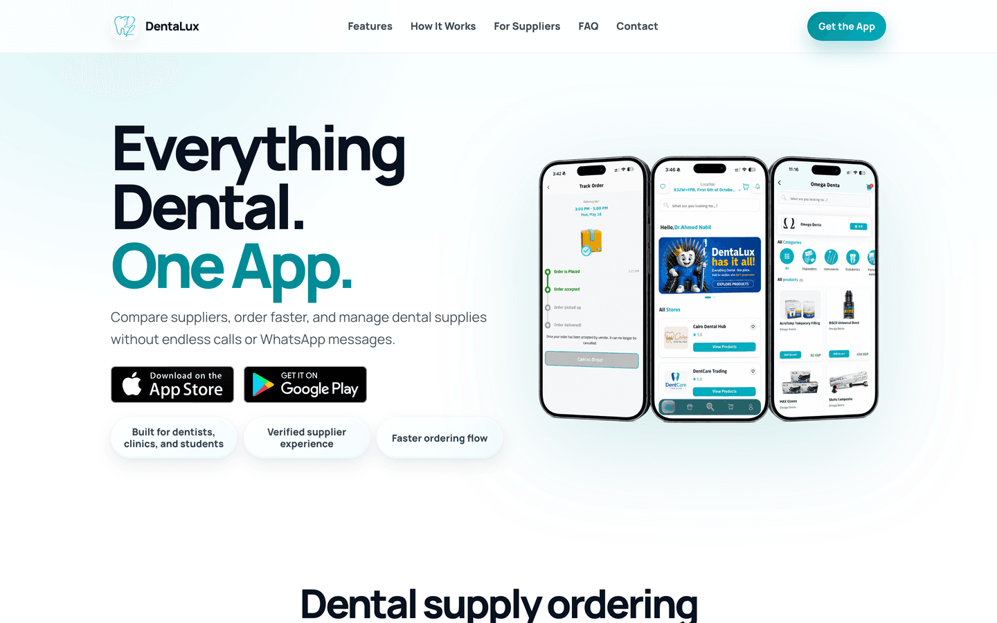 DentaLux tablet preview